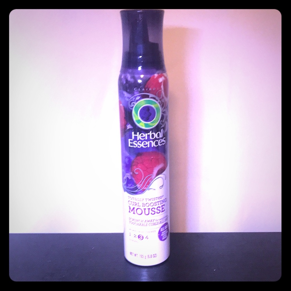 Herbal essences Mousse/ CHI hairspray